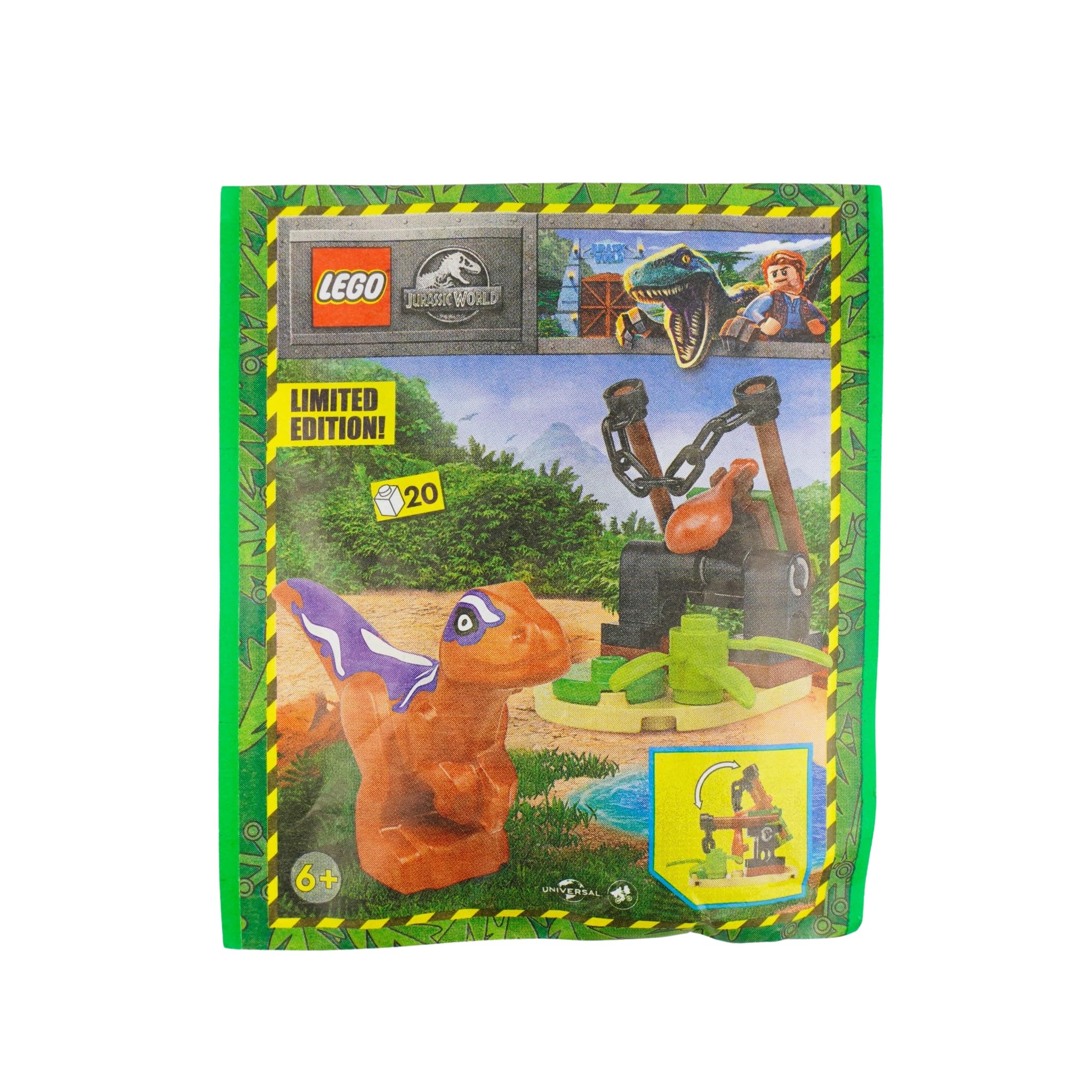 Jurassic World: Dino Trap with Baby Raptor and Bait