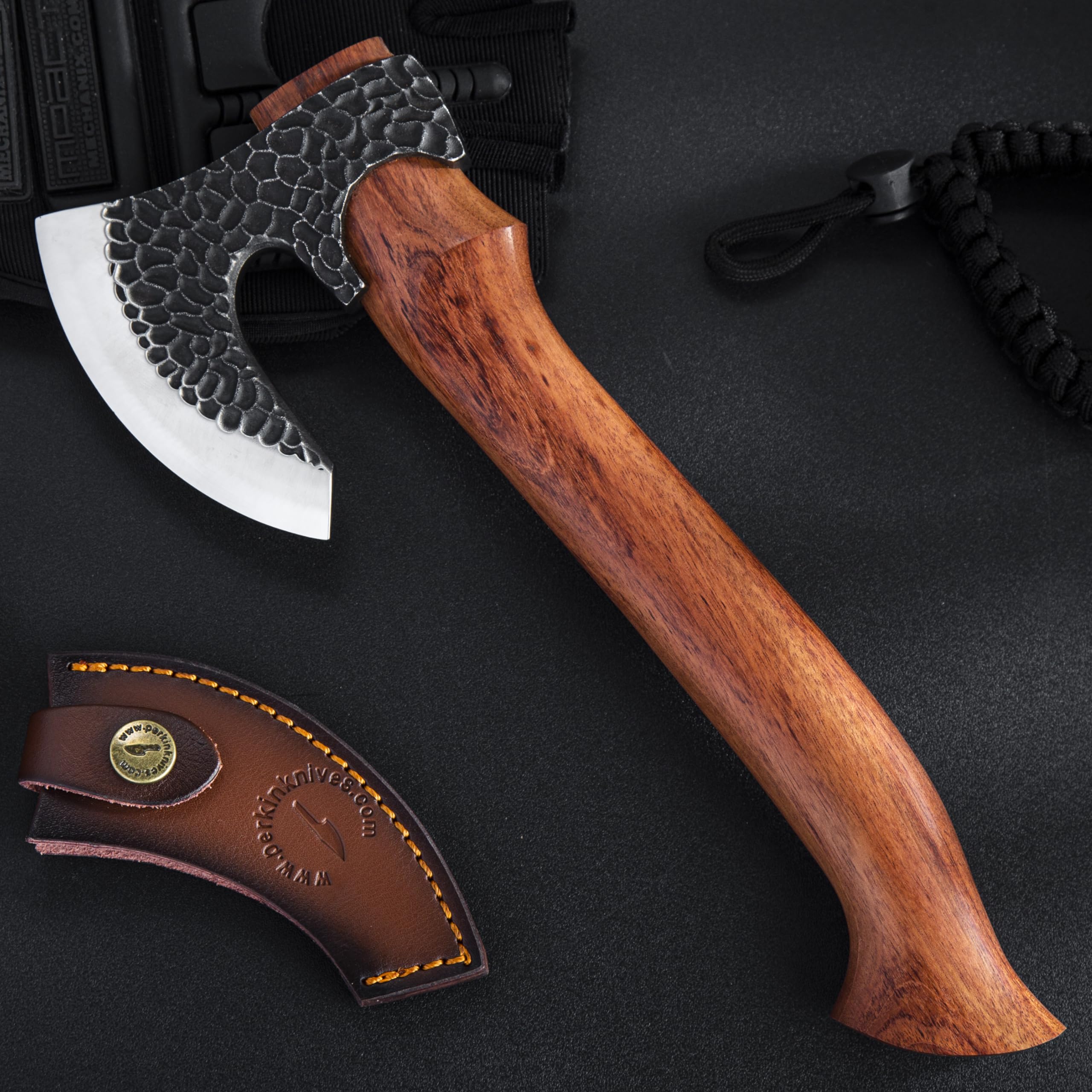 Axt Survival Outdoor Ascia legno spaccatura coltello da caccia