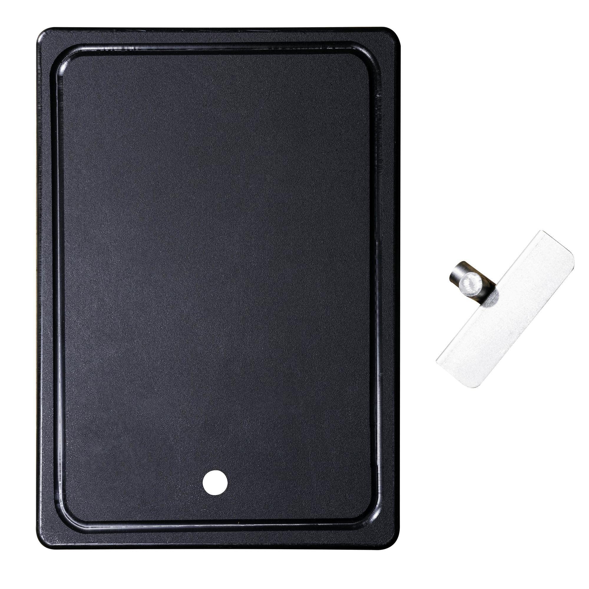 BreeoOutRig Tray | Black Poly Lumber and Stainless Steel | USA Made