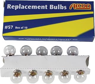 16752 Replacement Bulb #57, (Box of 10)