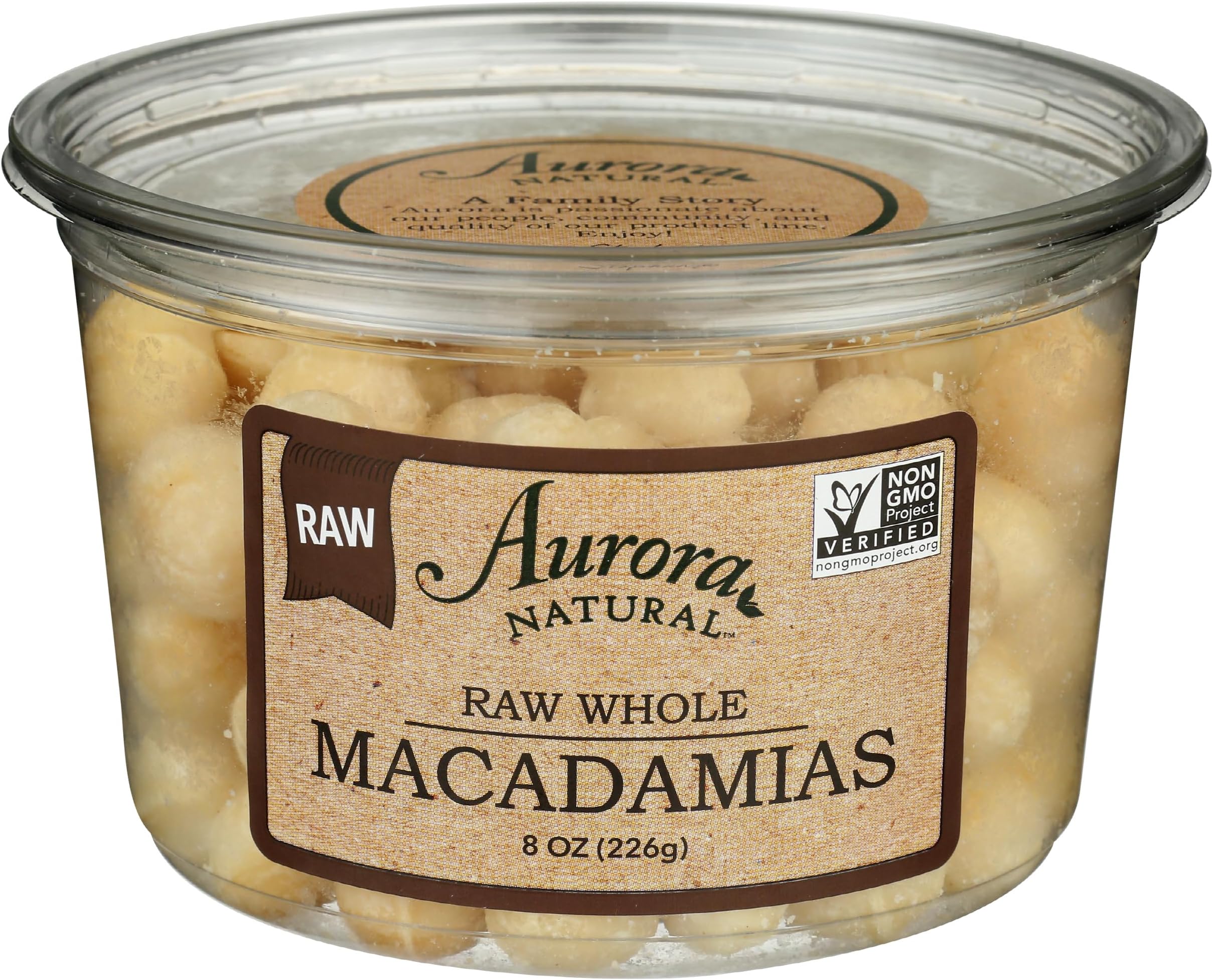 Products Macadamia Nuts, Raw, 8 oz