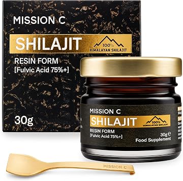 Mission C Pure Himalayan Shilajit Resin 30g - Lab Tested Gold Grade
