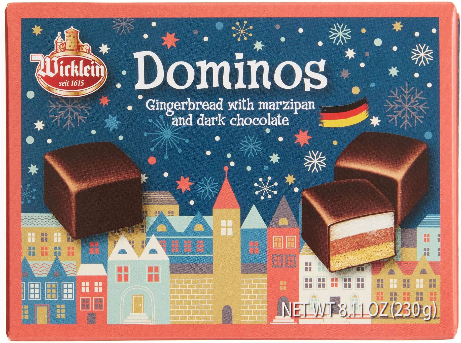 Wicklein Holiday Dominoes With Marzipan