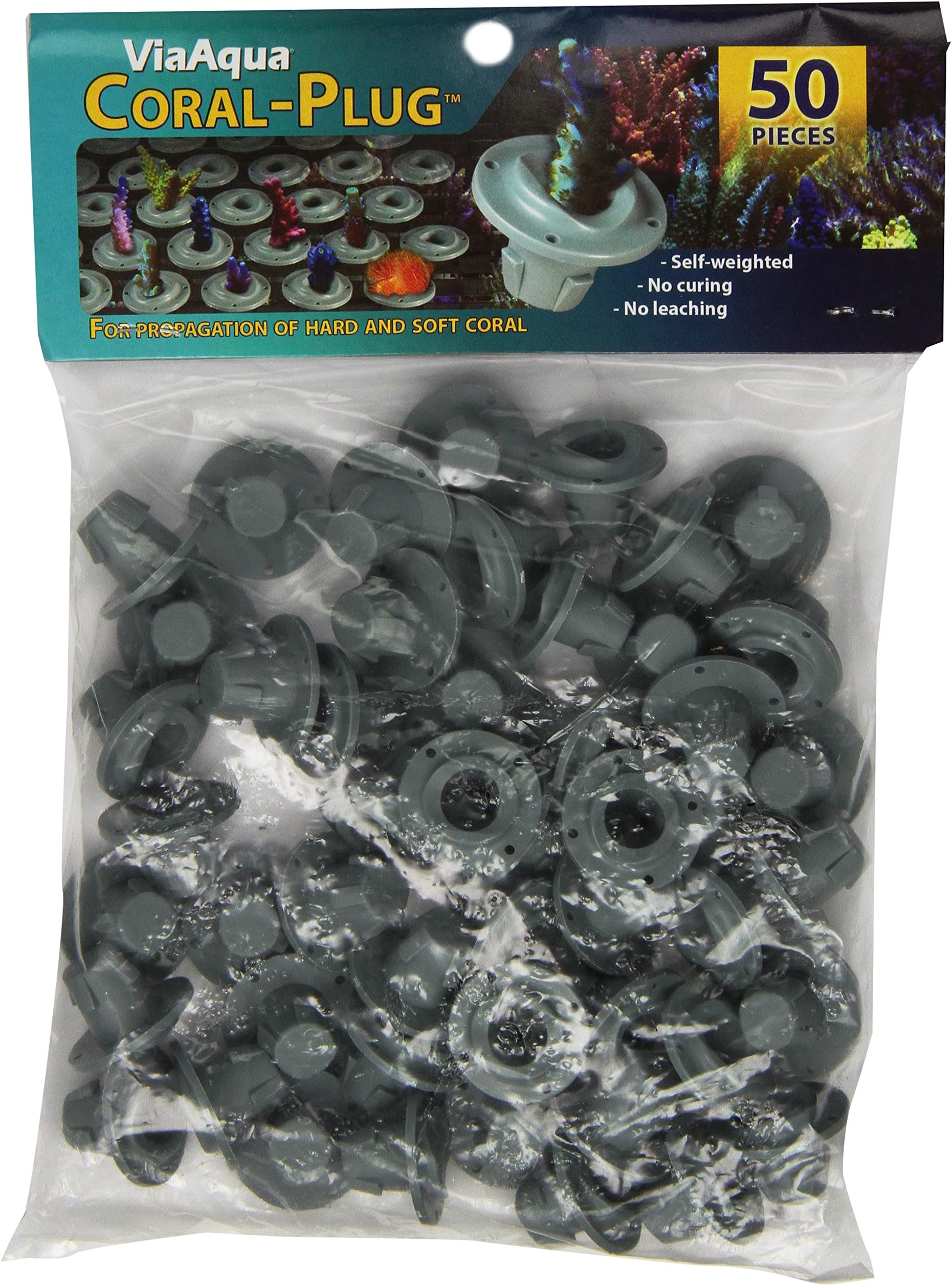 Commodity Axis ACA73045 100-Pack Coral Plug Food for Fish
