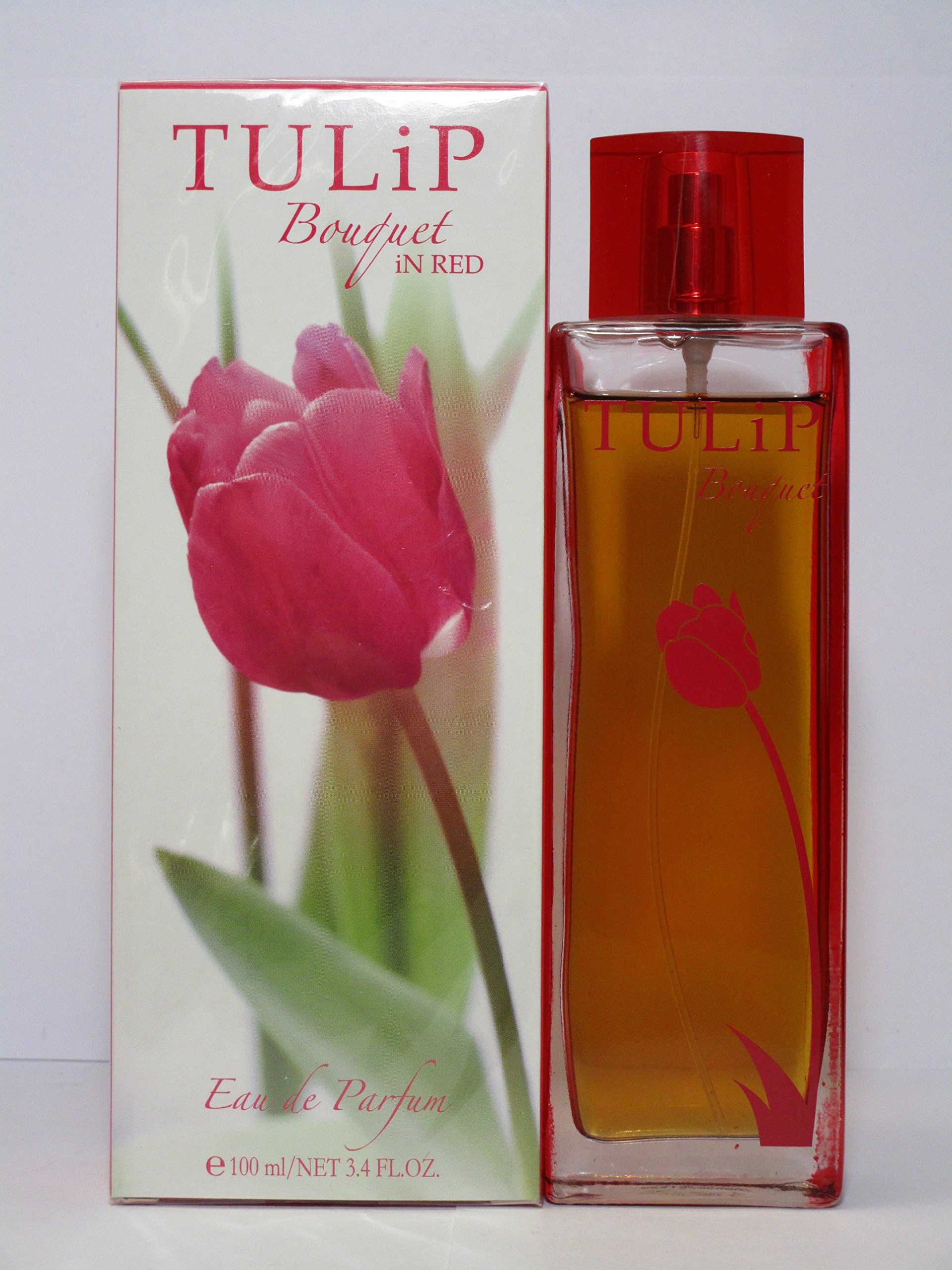 Tulip Bouquet By Enzo Rossi For Women. In Red Eau De Parfum Spray 3.4 Oz / 100 Ml