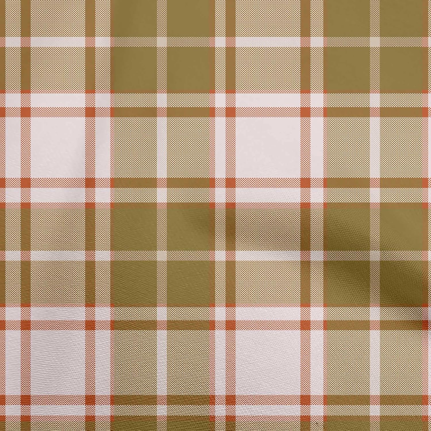 oneOone Cotton Jersey Wine Fabric Check Plaid DIY Clothing Quilting Fabric Print Fabric by Yard 58 Inch Wide