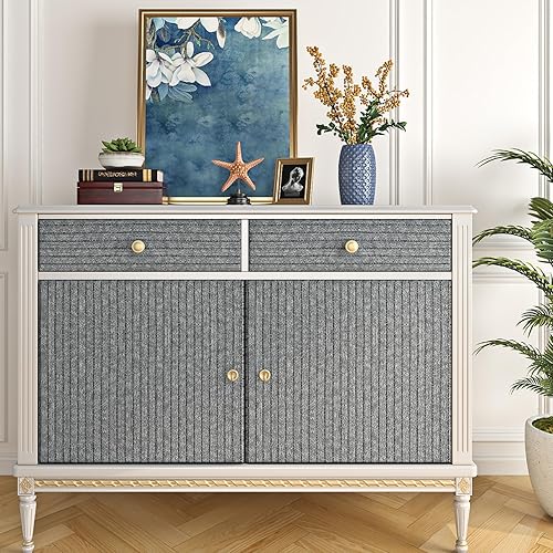 Vista 17 de Livelynine Panel de madera beige de 15.8 x 394 pulgadas, papel tapiz de rayas color marrón y blanco para dormitorio, papel tapiz moderno para sala