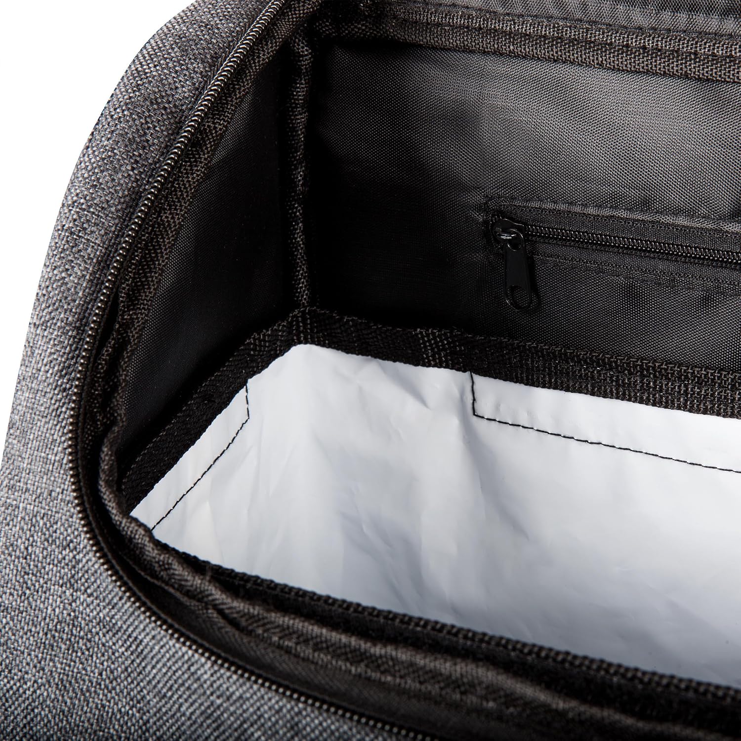 ONIVA - a Picnic Time brand Commuter Travel Backpack Cooler, Lightweight Leakproof Bag, Insulated Soft Cooler Pack, (Heathered Gray)