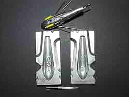 Gauge Marine Wire FFT DCA 3oz GRIP WEIGHT MOULD KIT BREAKAWAY