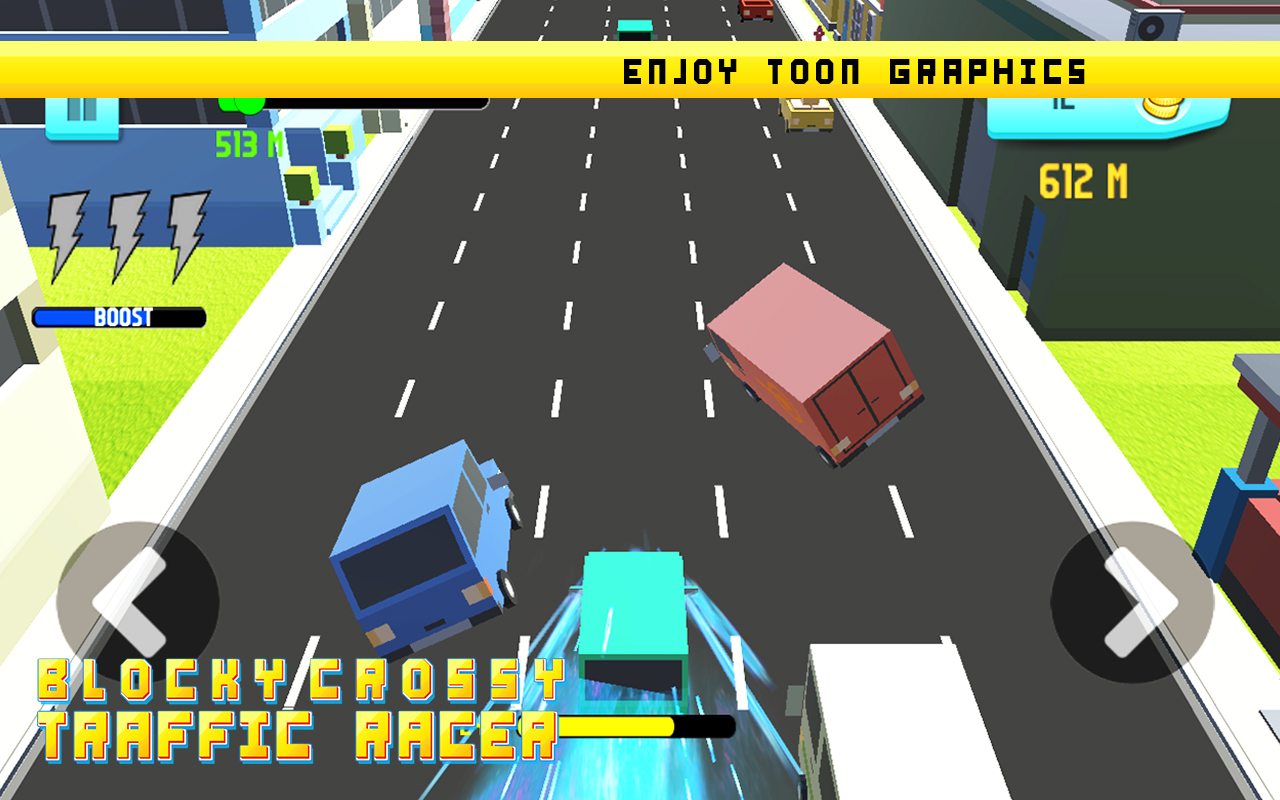 Blocky Racer Blocky Crossy Traffic Racer:Amazon.com:Appstore for Android