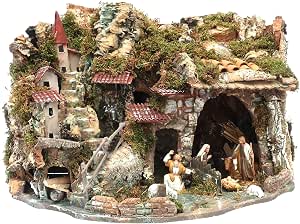 Supporto per Cascata con Acqua Presepe 20x16x10 cm