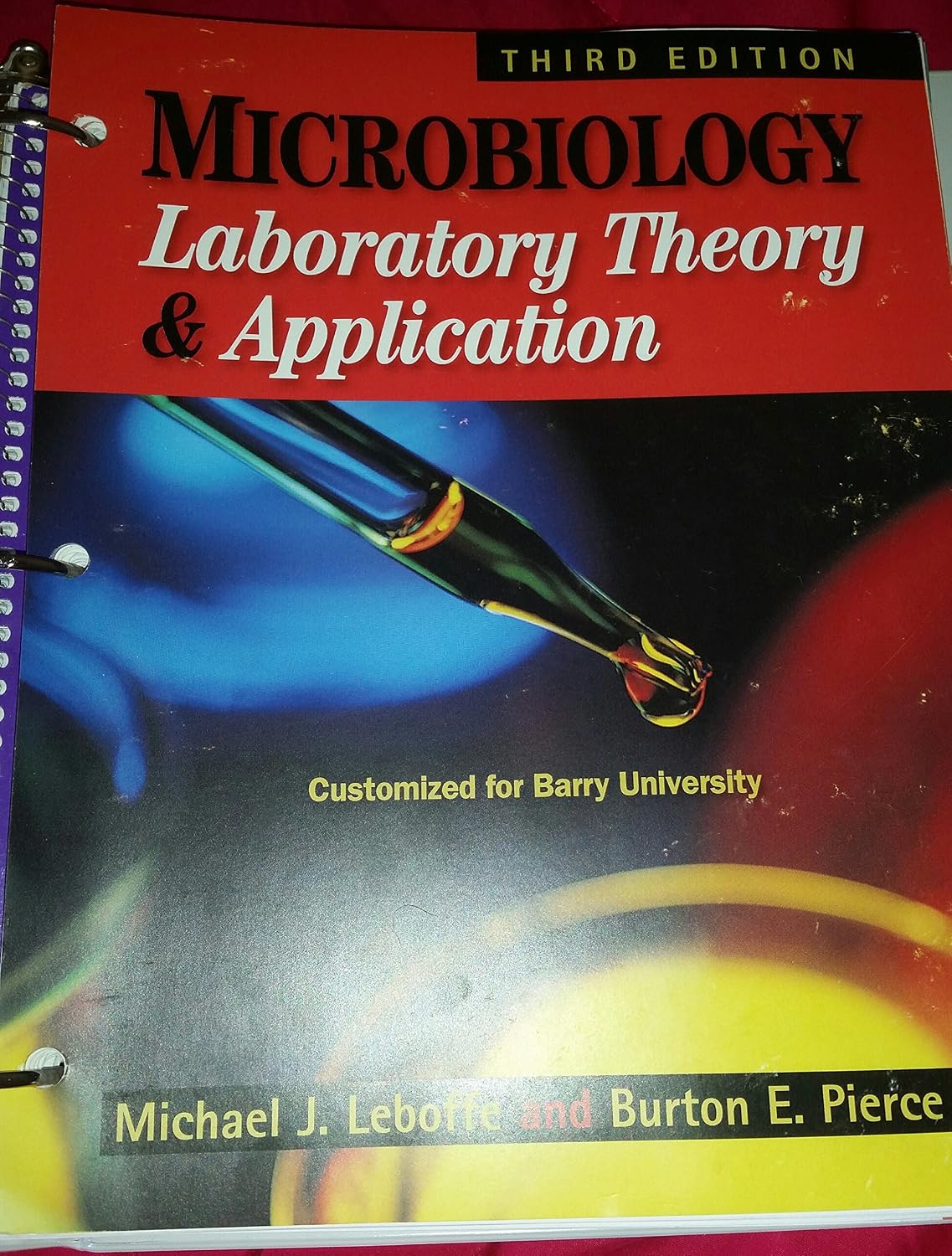 Amazon.com: Microbiology Laboratory Theory and Application: 9781617313554: Michael J. Leboffe: Books