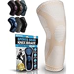 POWERLIX Leg Sleeve - Best Knee Brace for Leg Pain for Men & Women Knee Support for Running, Basketball, Volleyball, Weightlifting, Gym, Workout, Sports Please Check Sizing Chart