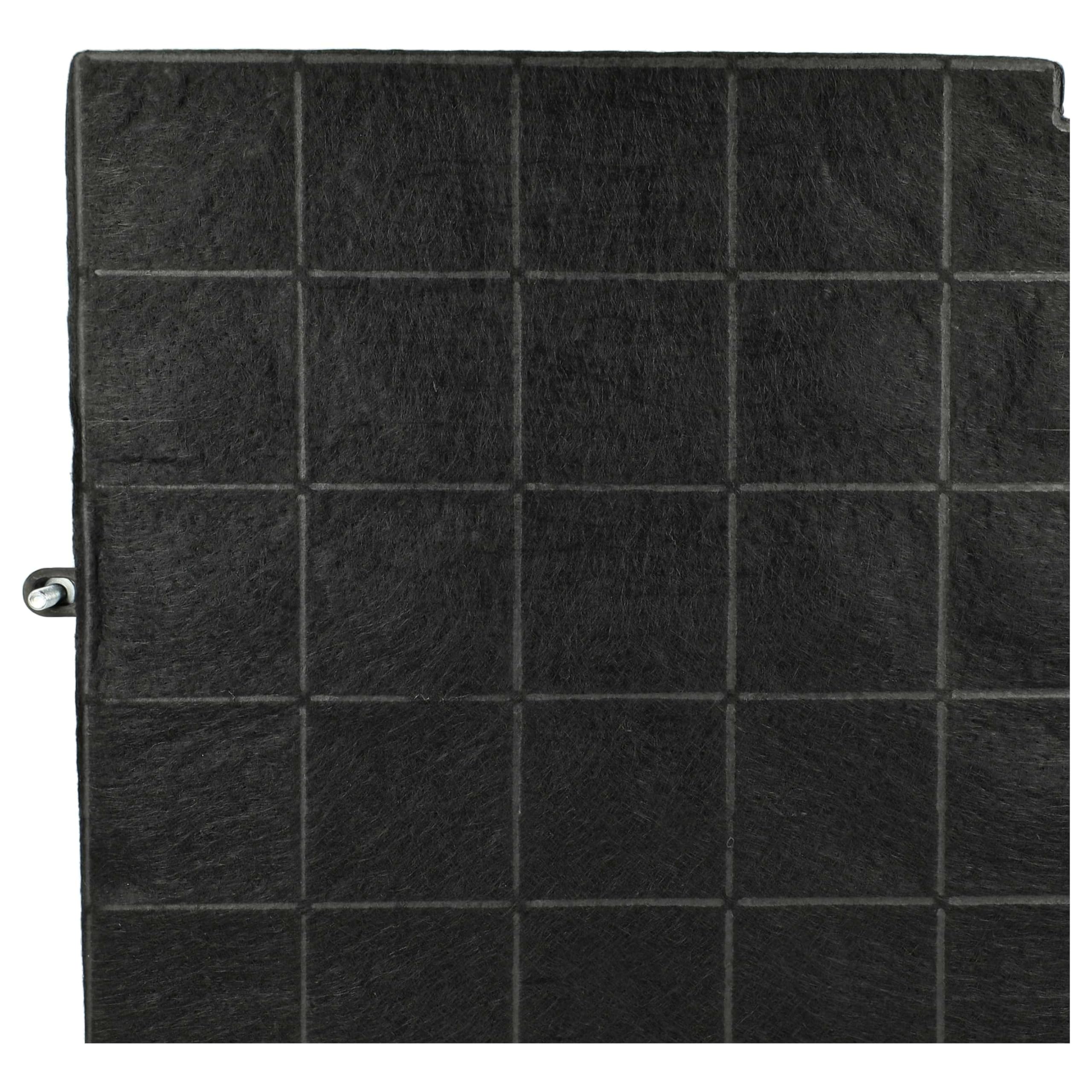 vhbw 2x filtro de carbón activado compatible con Arthur Martin INSIDE 90 | KARIF 88143, KARIF 881437 campanas cocina - 26,5 x 25,8 x 1,8 cm