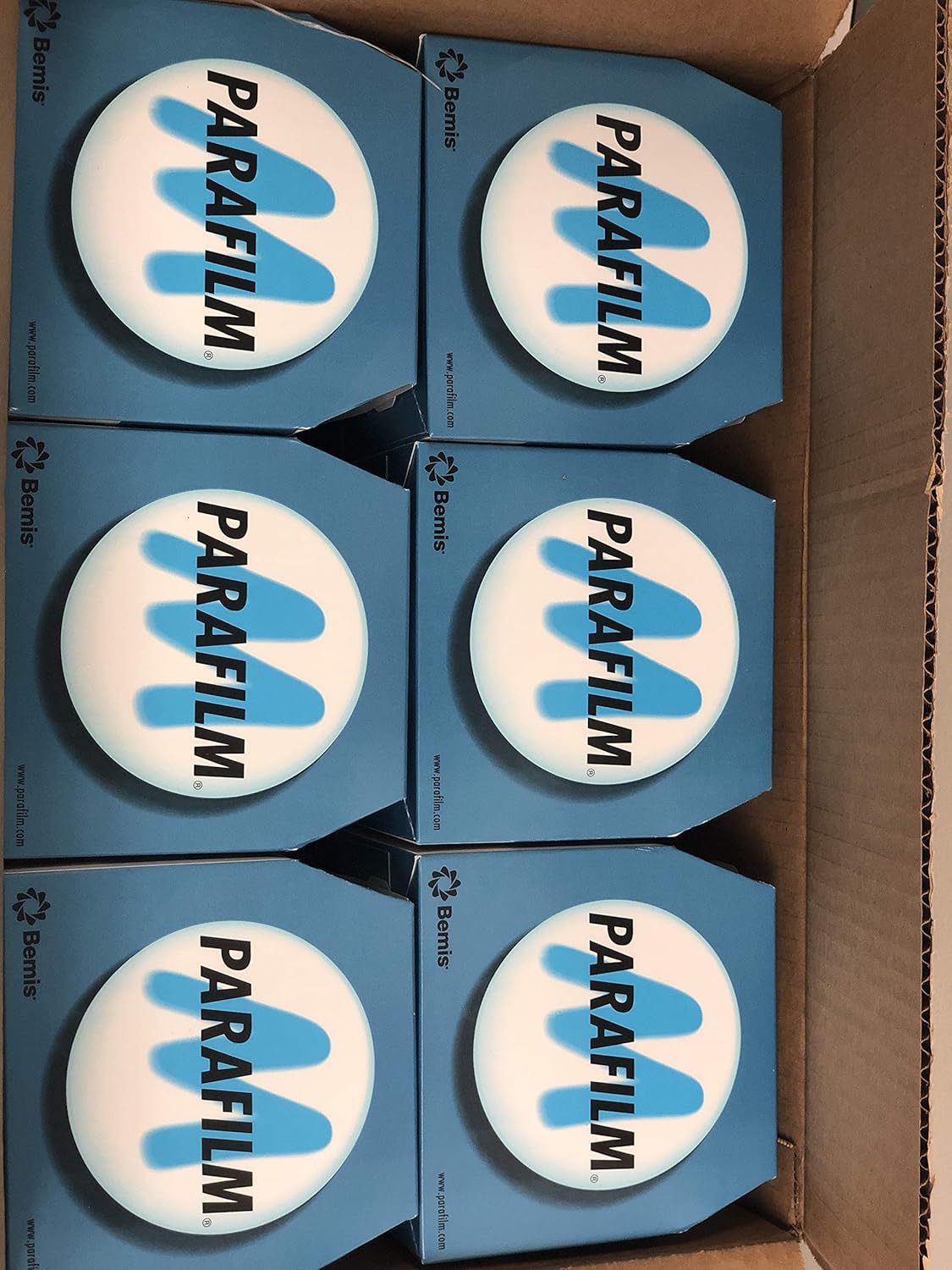 Parafilm Bulk Savings M PM999 All-Purpose Laboratory Film, 4" x 250' on 1" Core, Case of 12