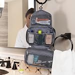 Travelon 42981 530 Compact Hanging Toiletry Kit, Charcoal, One Size