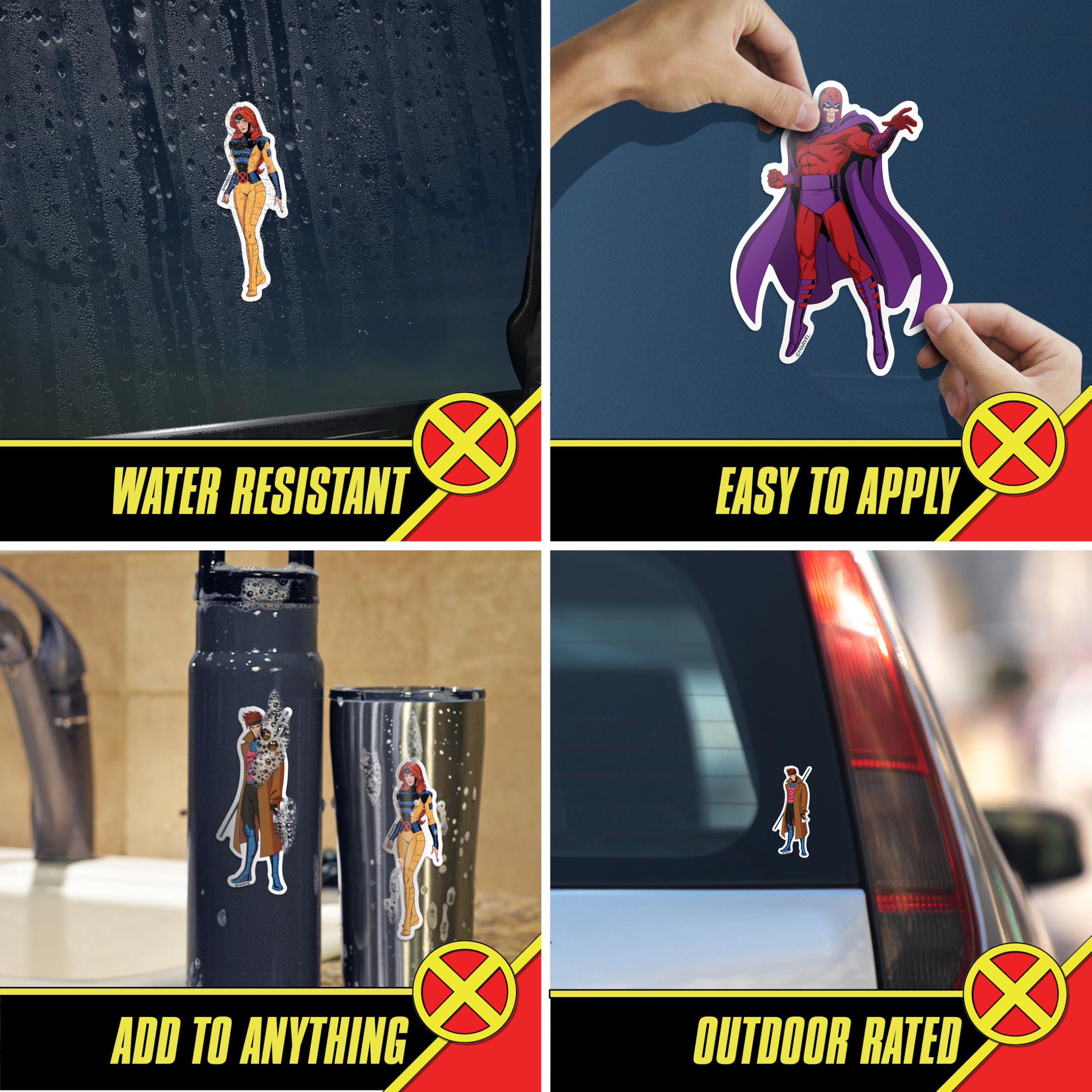 Amazon.com - Marvel X-Men Decals - Set of 3 Jean Grey, Gambit