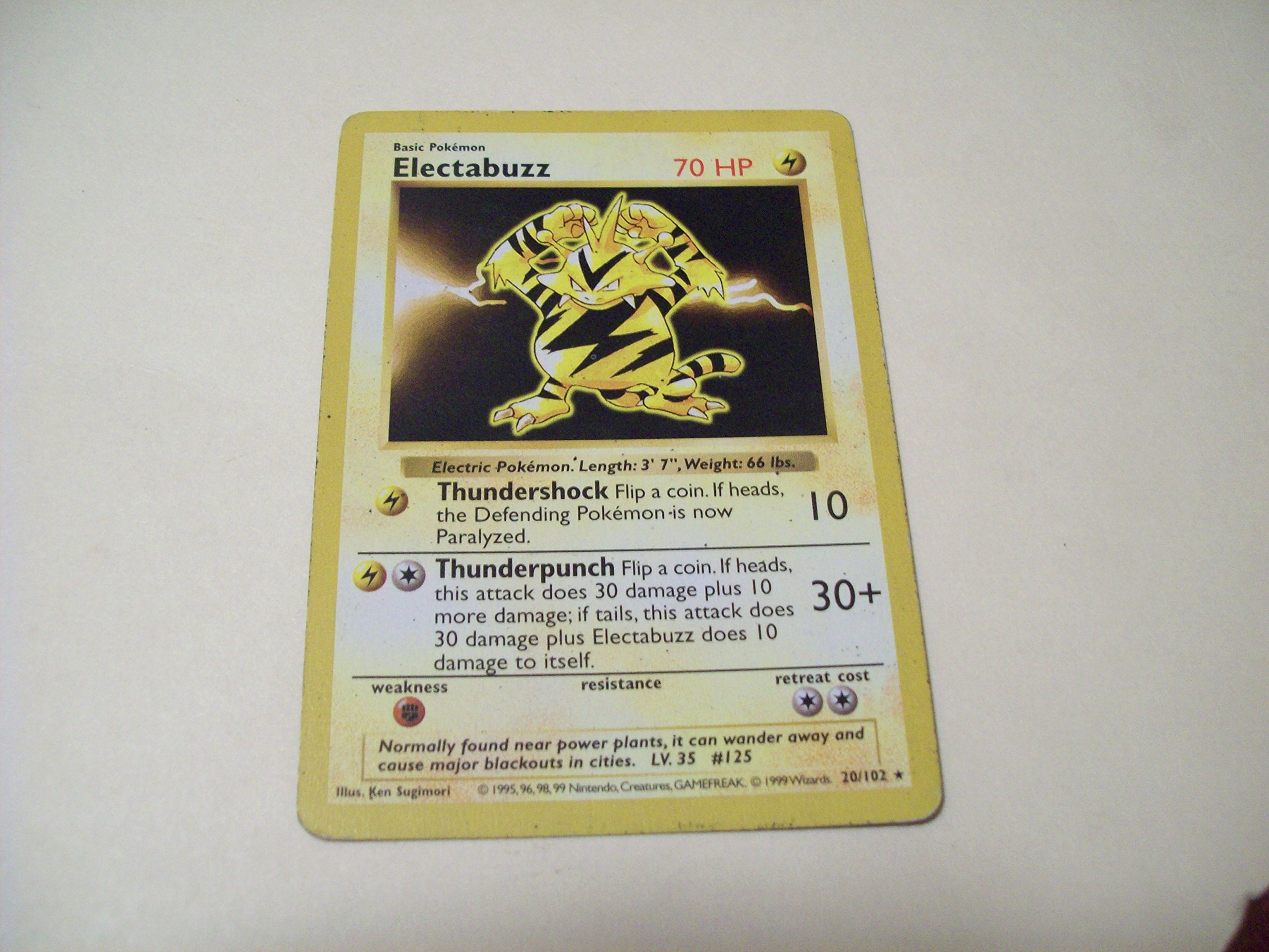 Pokemon - Electabuzz (20/102) - Base Set