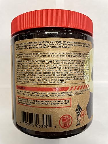 Miniatura 9 de Arms Race Nutrition Daily Pump 2 edición sin STIM, 20 porciones (Apple Pie Moonshine)