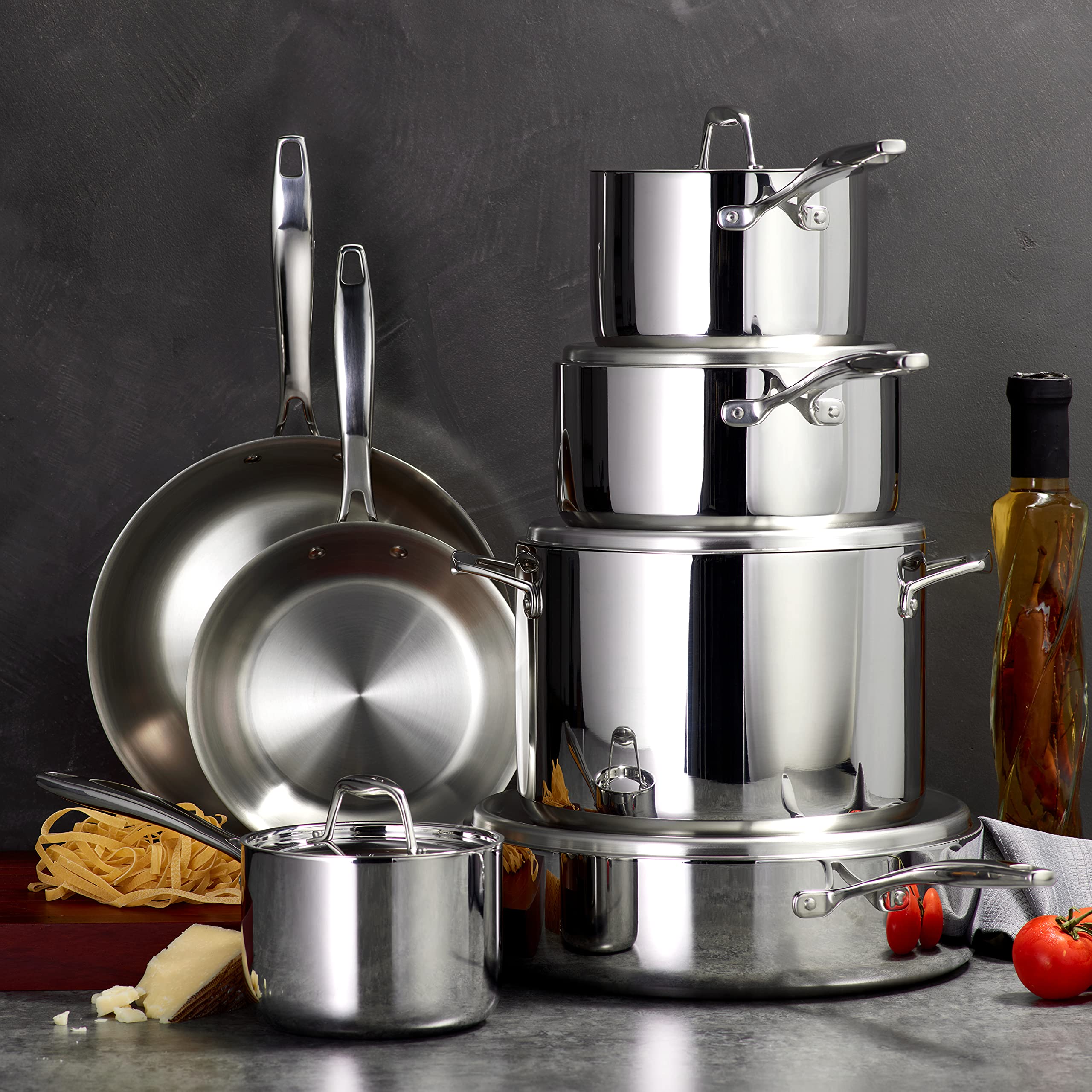 Tramontina 80116/249DS Gourmet Stainless Steel InductionReady TriPly