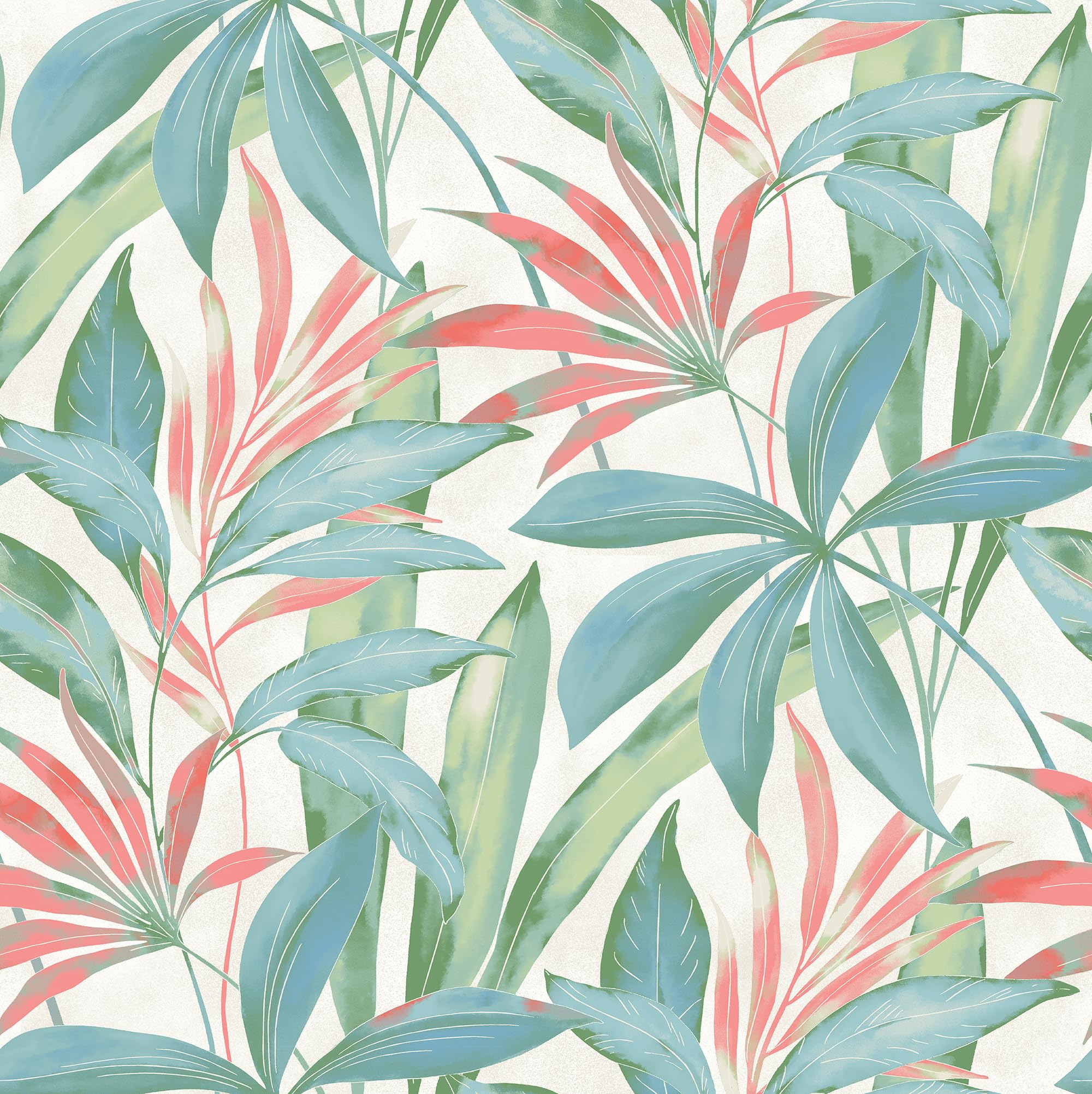 Papier peint tropical Tommy Bahama Buena Vista pour créer une salle d'eau exotique