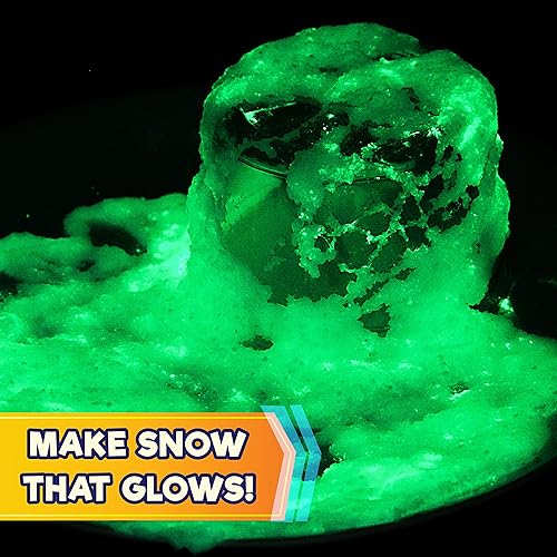 Miniatura 5 de Bolsa grande de ciencia que brilla en la oscuridad, para niños de 8 a 12 años, laboratorio en una bolsa para hacer limo brillante y más de 50