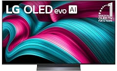 LG 55-Inch Class OLED evo AI 4K C5 Series Smart TV w Dolby Atmos Dolby Vision HDR10 AI