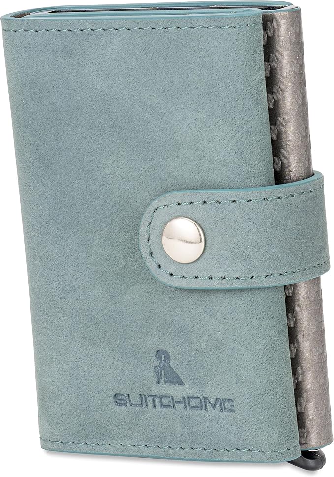 Portacarte Uomo Porta Carte Di Credito, Portafoglio Uomo Donna