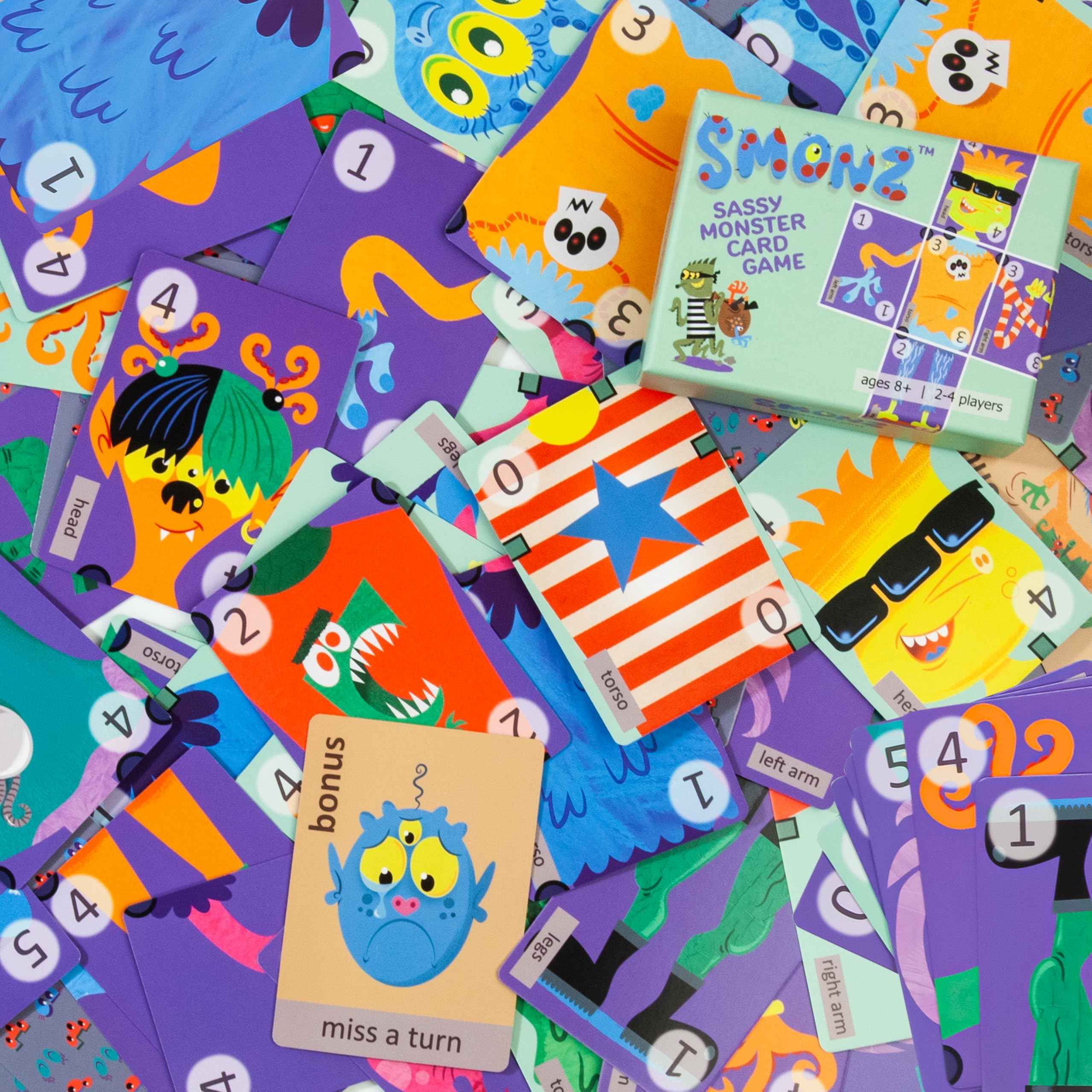 SMONZ, Vibrant and Playful Colors, 7.5 cm x 10 cm x 3.15 cm - Image 2