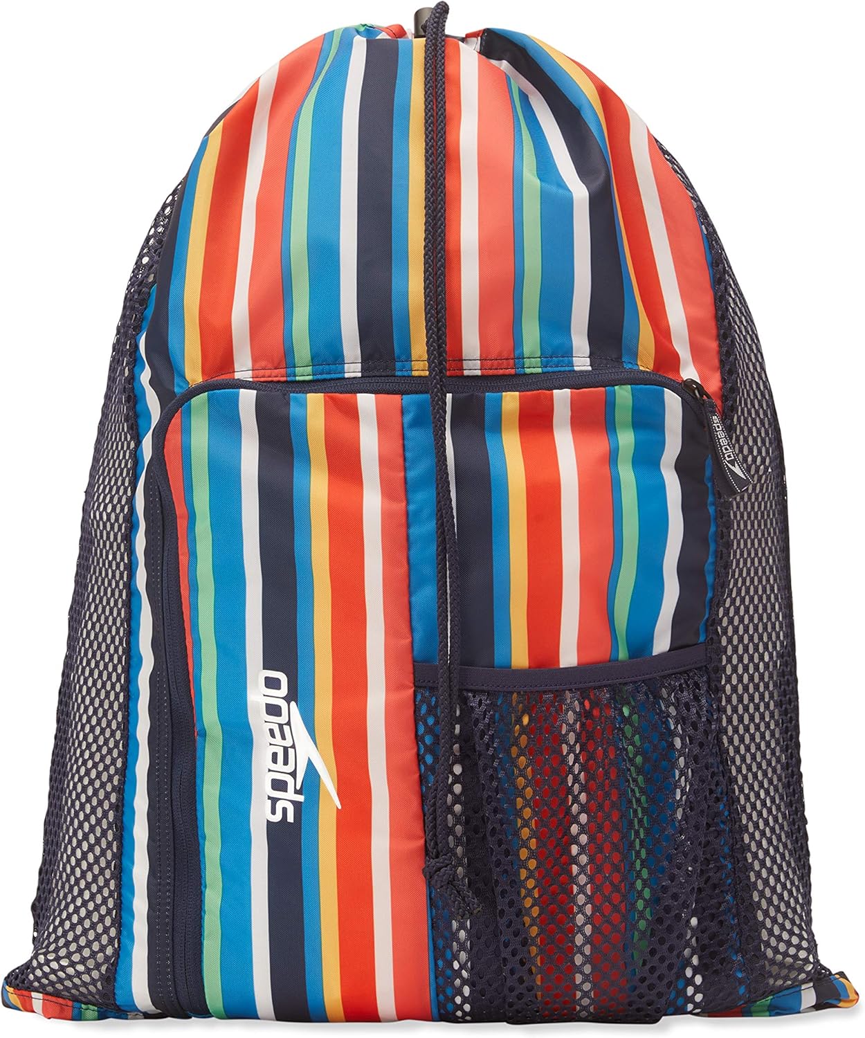 Speedo Unisex-Adult Deluxe Ventilator Mesh Equipment Bag, Stripe Multi : Clothing, Shoes & Jewelry