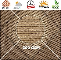 Vista 8 de Royal Shade Toldo rectangular de tela para patio al aire libre, 14 x 18 pies, color marrón, RTAPR1418 – UPF50+ 95% de bloqueo UV, resistente