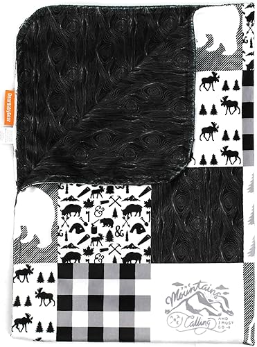 Miniatura 19 de Dear Baby Gear Mantas reversibles para bebé, manta suave para recién nacido, manta para niños y niñas, mantas para bebés, 40 x 30 pulgadas