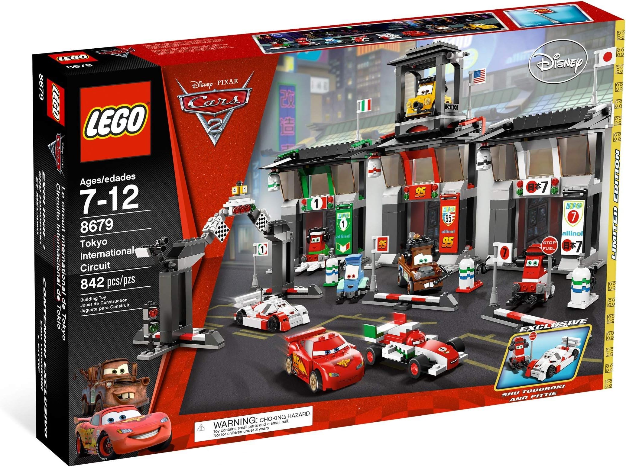 レゴ ディズニー カーズ Exclusive Limited Edition セット #8679 Tokyo International Circuit