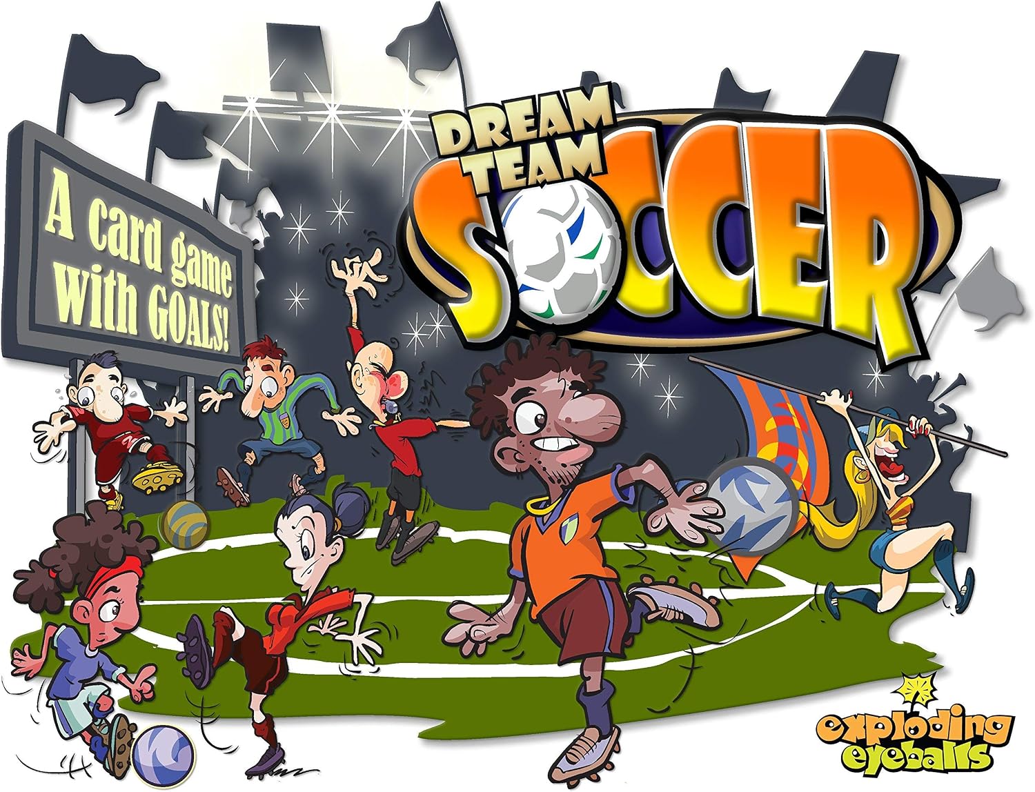 Dream Team Soccer Card Game | Family Friendly Game for Kids & Adults
