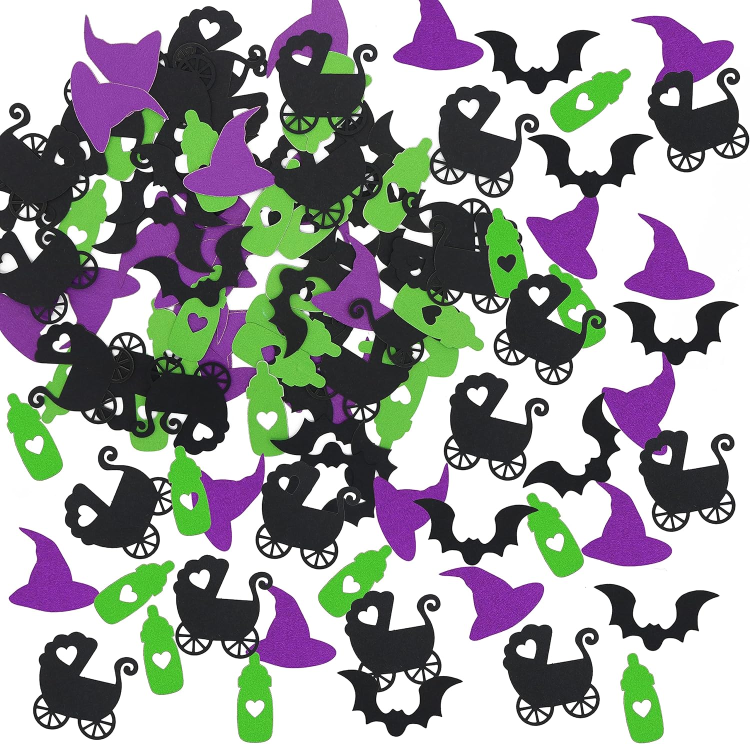 Halloween Baby Shower Confetti, Halloween A Baby is Brewing