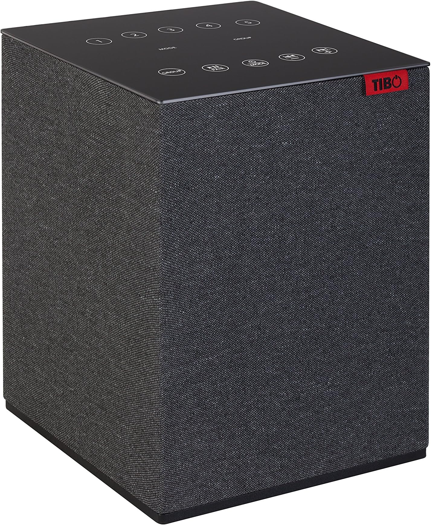 TiboChoros 6 |Wi-Fi & Bluetooth Speaker | Multi Room Hi-Fi Speaker with Internet Radio | Grey