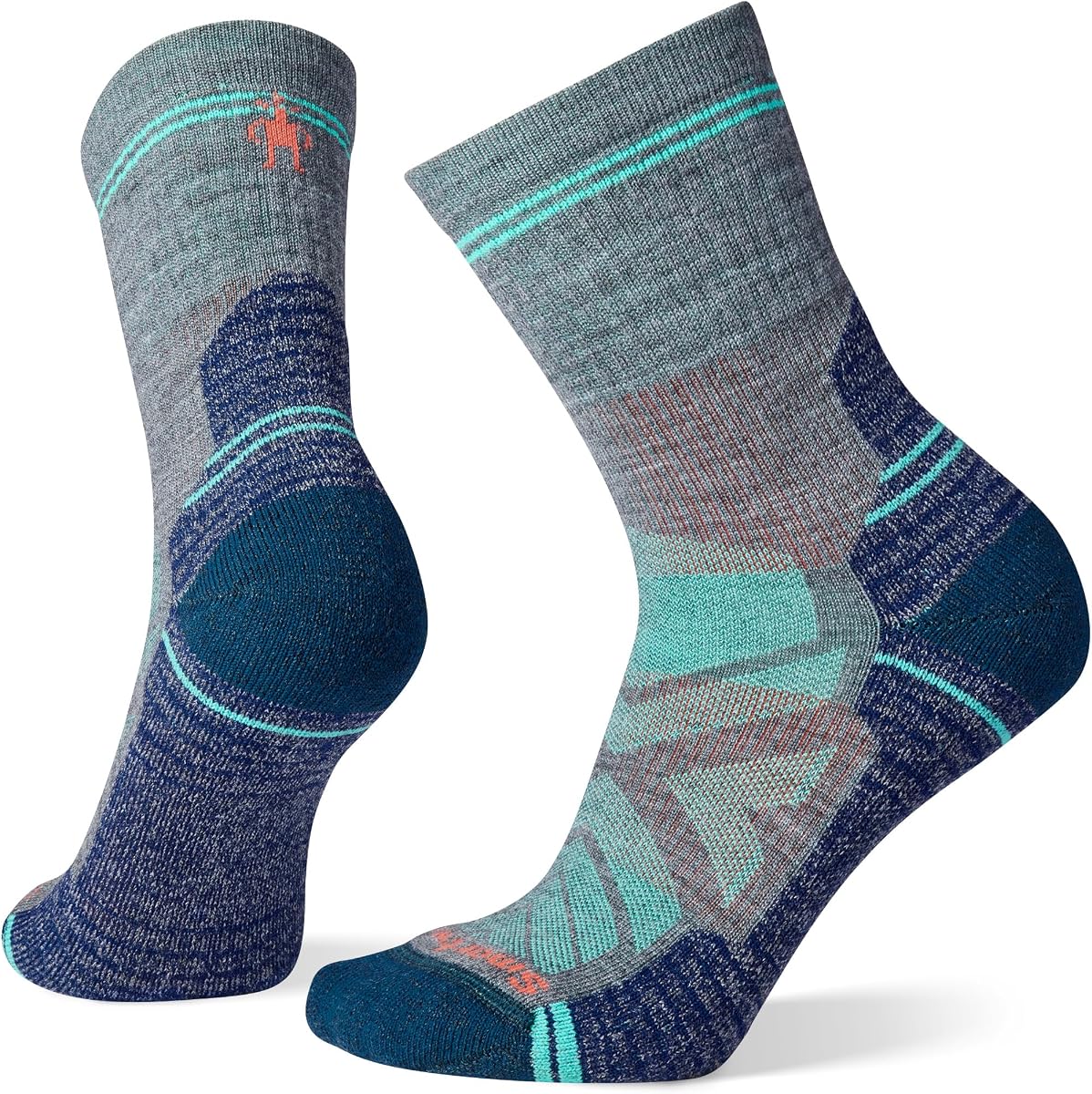 Calcetines Smartwool Hike Light Cushion Mid Crew mujer