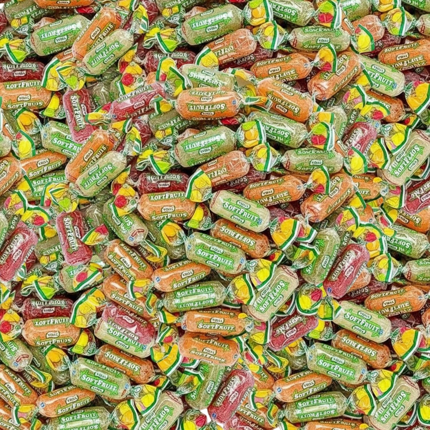 ASSORTIT Premium European Soft Jelly Fruit Gummies 2.2 Lbs Bag - Assorted Fruit Flavors, Sugar Coated, Individually Wrapped Bulk Candy Variety Pack Fruit Chews Gummi For Candy Buffets, Piñatas, And Kids Party Favors (35.2 Oz)