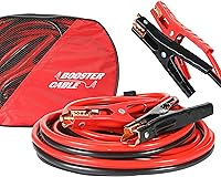 WORKKOOL Heavy Duty 6 Gauge 16FT Jumper Cables for Car Battery - Booster Cables with Carry Bag for Quick Jump Starts