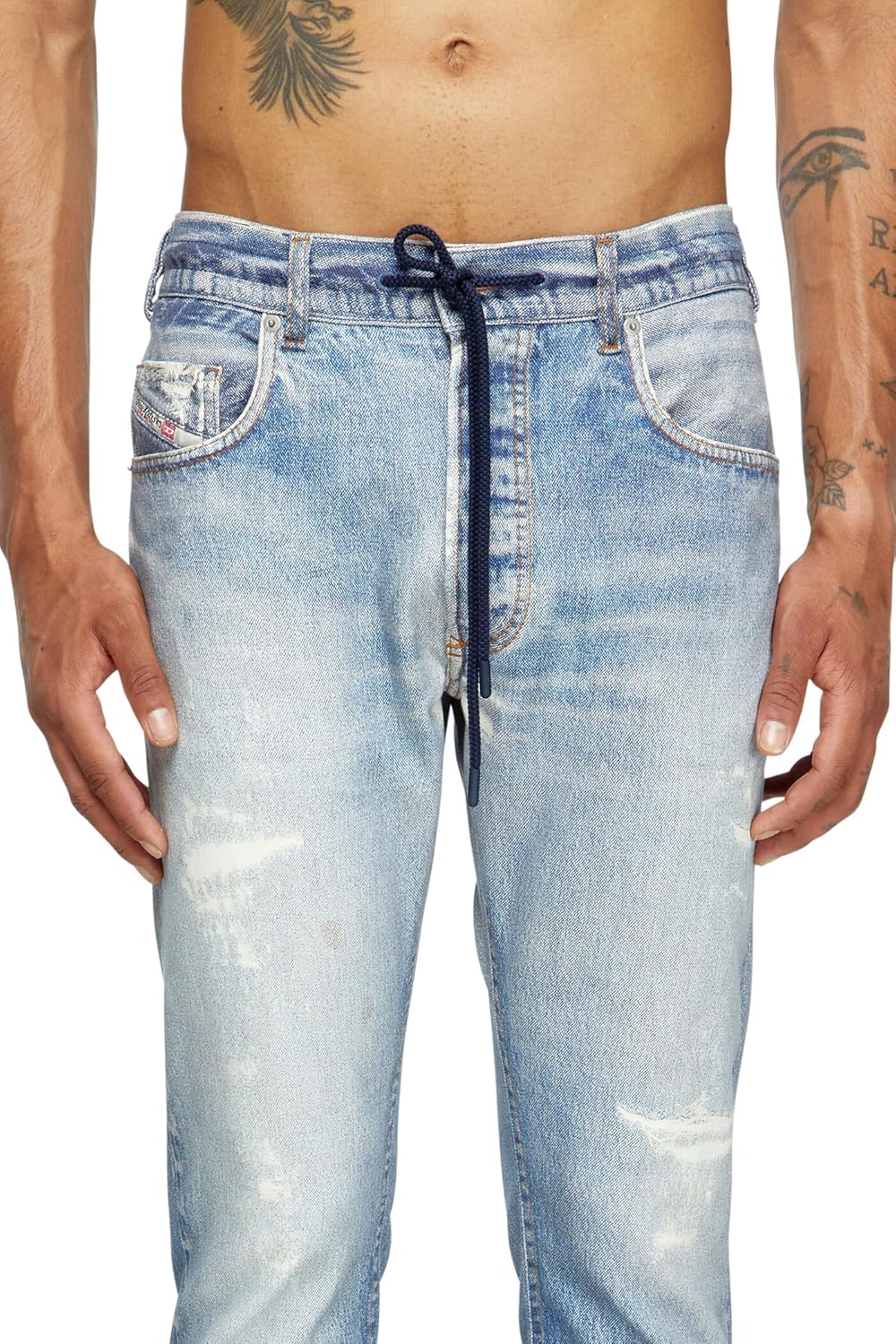 ワイドパンツ サルエルパンツ メンズ アラジンパンツ 綿麻風 ゆったり 大きめ ネイビー XL | 花柄 サルエルパンツ メンズ リネン ビーチパンツ ワイド