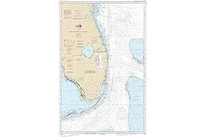 Decorative Nautical Chart Inspired by the Historic NOAA Chart 11460