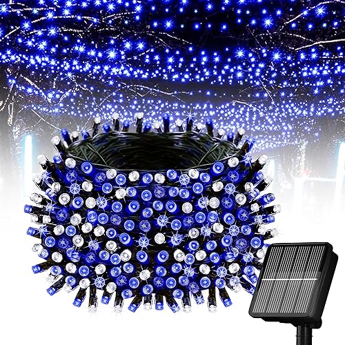 Miniatura 9 de Luces de cadena solares para exteriores, 39 pies, 100 luces LED de cadena solares para exteriores con 8 modos, luces solares para exteriores Varios
