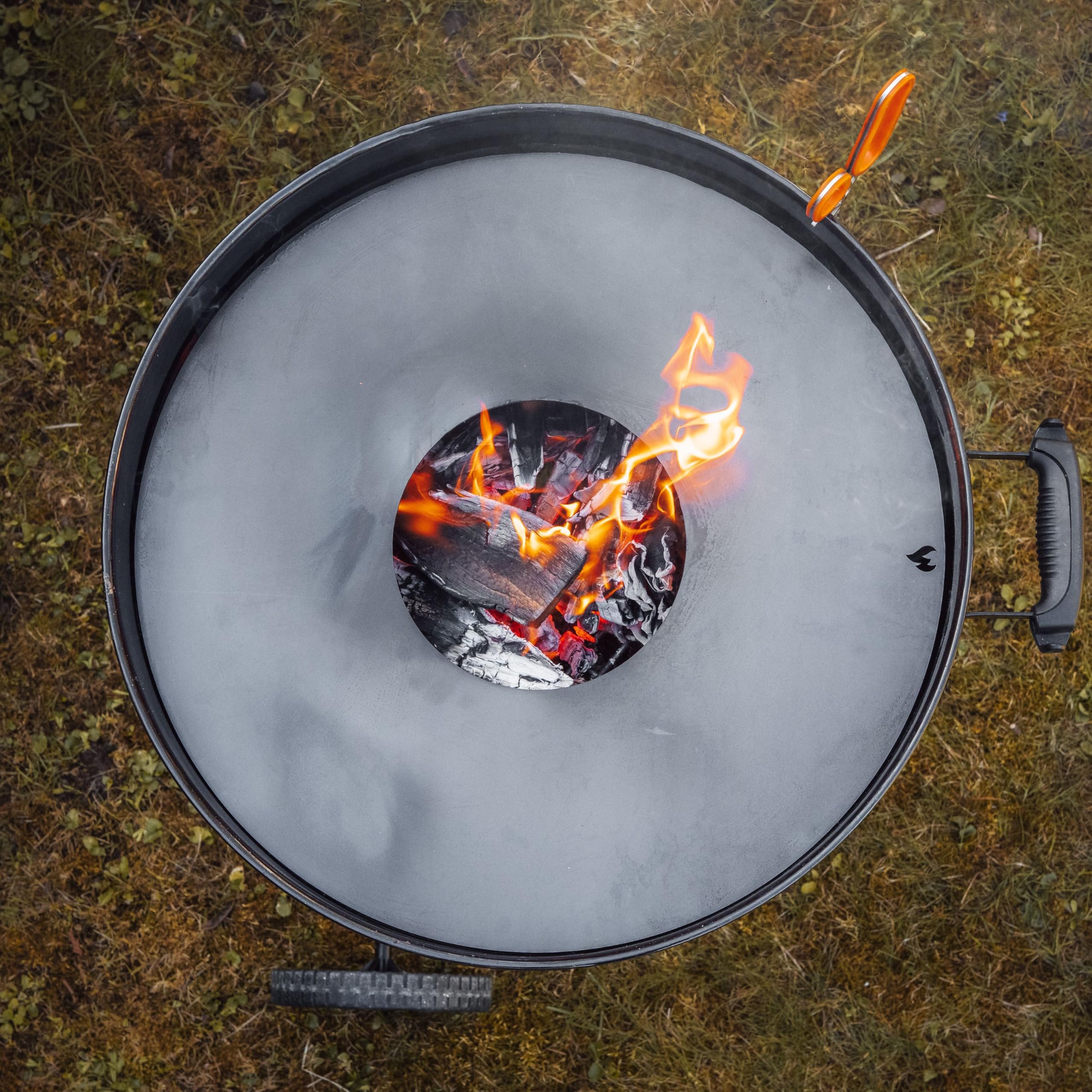 Grillrost.com Das Original Piastra Fuoco 67 - Spessore 4 mm - qualità Made in Germany - per Tutti i Barbecue 67 (65 cm)