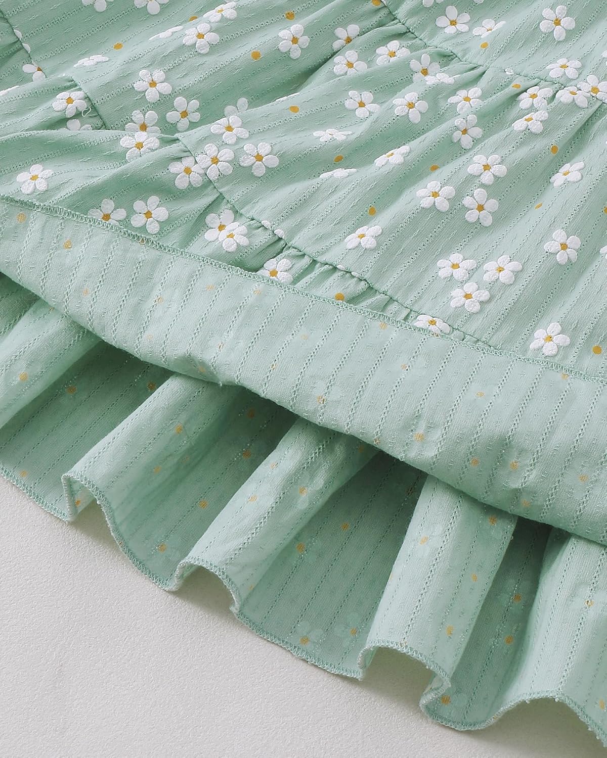 Toddler Dress Girls Summer Outfits Kids Princess Ruffle Sleeveless Floral Boho Dresses Casual Beach Sundress - Image 6