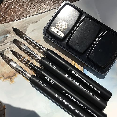 Miniatura 48 de da Vinci Brushes - 1597TP-10 Casaneo Artist Brush 10, negro