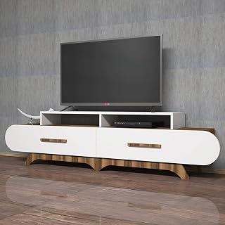 Variant Flora TV Ünitesi (Ceviz/Beyaz)