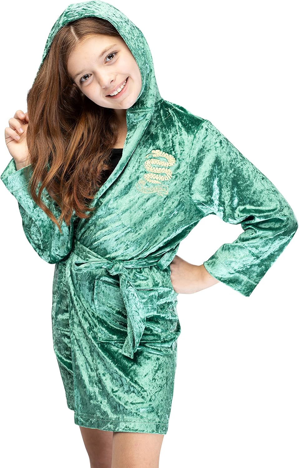 Harry Potter Girls Velvet Robe Hogwarts Houses