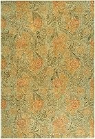 Vista 3 de MARTHA STEWART x SAFAVIEH MSR3014A - Alfombra de lana hecha a mano para sala de estar, comedor y dormitorio, 7 pies 9 pulgadas x 9 pies 9 pulgadas