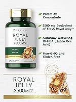 Vista 3 de Carlyle Royal Jelly Capsule 2500 mg 120 unidades Fórmula sin OMG y sin gluten Suplemento tradicional