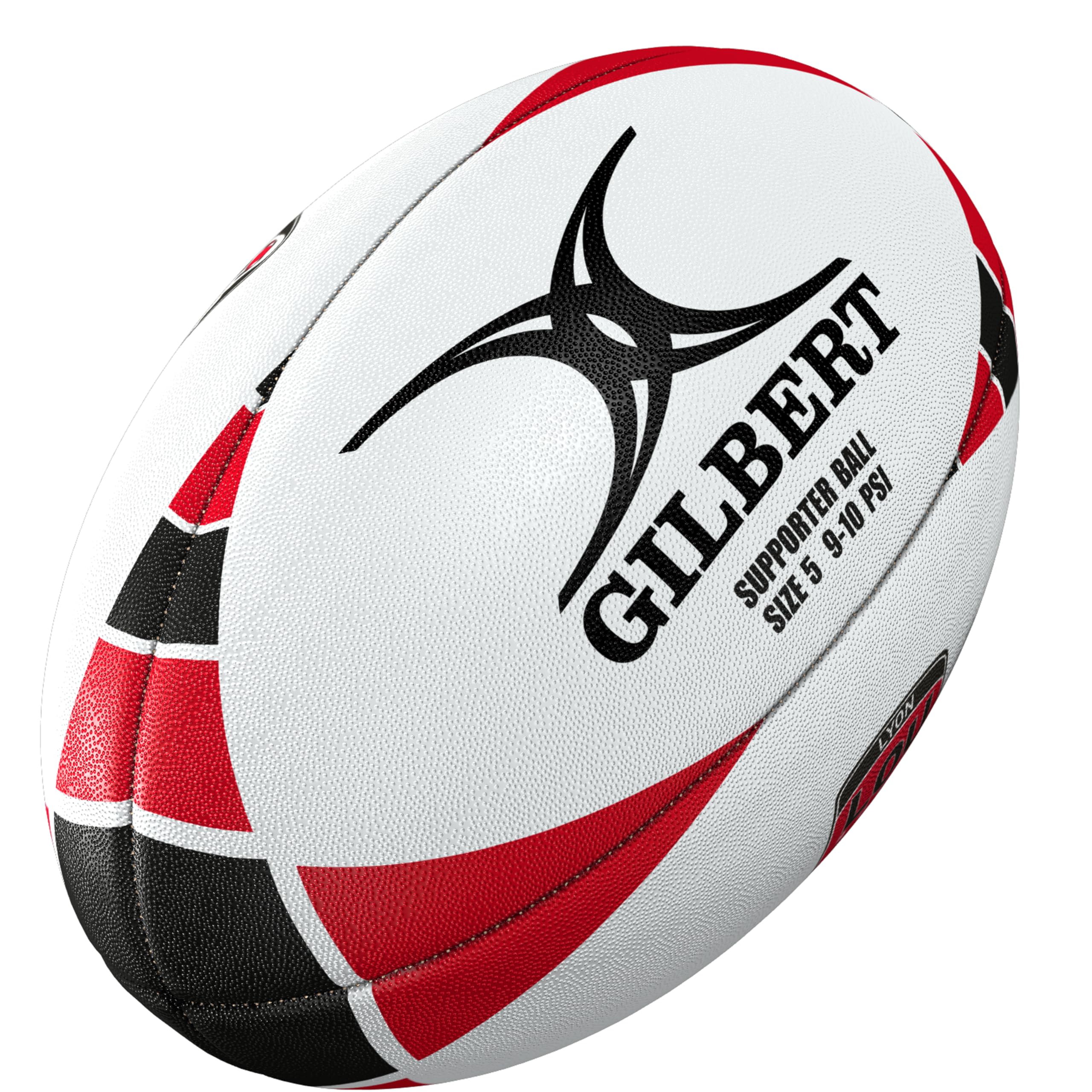 Gilbert Ballon de Rugby Lou - Collection Officielle Lyon Rugby